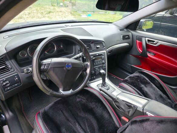 2007 Volvo S60 I Рестайлинг, чёрный - вид 9