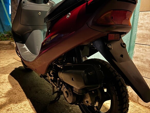 2010 Honda Tact, красный, 48000 рублей - вид 5