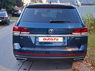 2020 Volkswagen Atlas I Рестайлинг, синий, 3100000 рублей, вид 4
