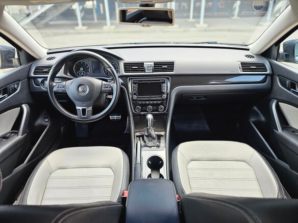 2014 Volkswagen Passat (North America and China) I, серый - вид 8