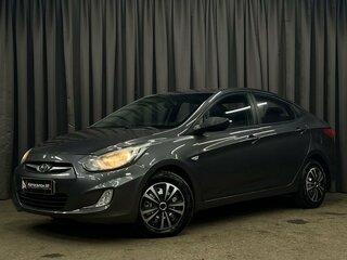 2011 Hyundai Solaris I, серый, 549900 рублей, вид 1