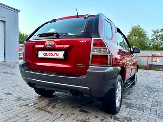 2005 Kia Sportage II, красный, 460000 рублей, вид 3
