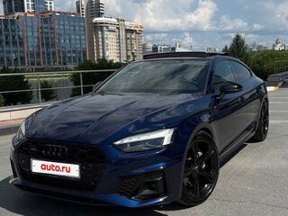 2020 Audi A5 Sportback 45 TFSI II (F5) Рестайлинг, синий, 4470000 рублей, вид 3