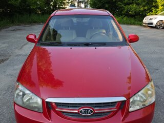 2006 Kia Cerato I, красный, 260000 рублей, вид 1