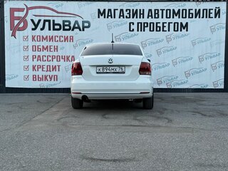 2017 Volkswagen Polo V Рестайлинг, белый, 849000 рублей, вид 5