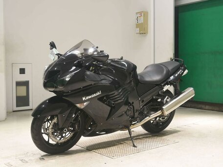 2007 Kawasaki ZZR 1400, чёрный, 699000 рублей, вид 4