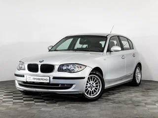 2009 BMW 1 серии 116i I (E81/E82/E87/E88) Рестайлинг, серебристый, 699000 рублей, вид 1