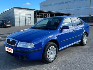 2008 Skoda Octavia I (A4) Рестайлинг, синий, 650000 рублей, вид 1