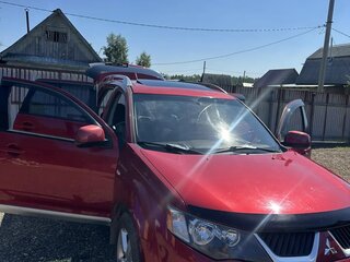 2008 Mitsubishi Outlander II, красный, 1450000 рублей, вид 4