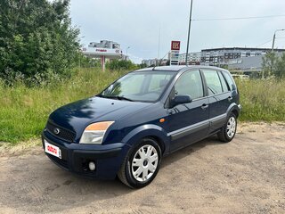 2008 Ford Fusion I Рестайлинг, синий, 230000 рублей, вид 1