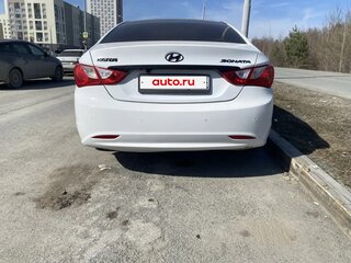 2011 Hyundai Sonata VI (YF), белый, 1090000 рублей, вид 3