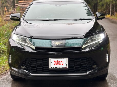 2017 Toyota Harrier III (XU60) Рестайлинг, чёрный, 2980000 рублей, вид 2