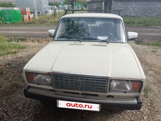 2001 Lada (ВАЗ) 2107, белый, 115000 рублей, вид 1