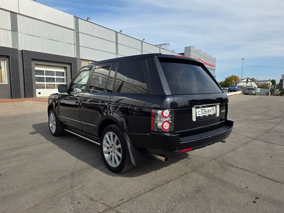 2011 Land Rover Range Rover Supercharged III Рестайлинг 2, чёрный - вид 3