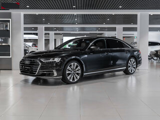 2019 Audi A8 Long 45 TDI IV (D5), чёрный, 4645000 рублей, вид 1