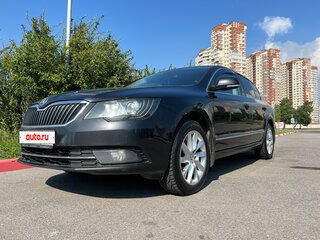 2013 Skoda Superb II Рестайлинг, чёрный, 999999 рублей, вид 2