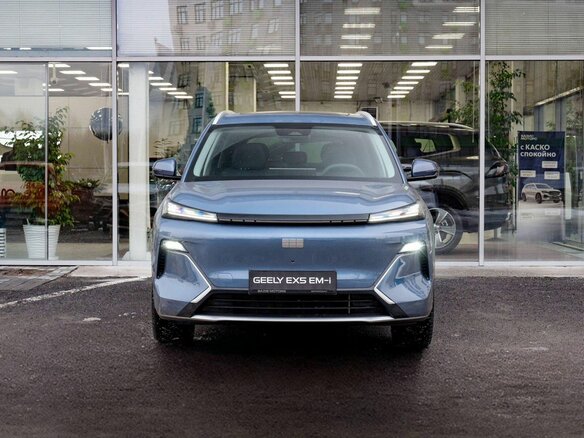 2026 Geely EX5 Гибрид EM-i, голубой - вид 1
