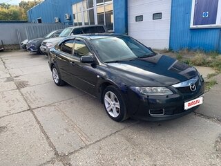 2005 Mazda 6 I (GG) Рестайлинг, чёрный, 480000 рублей, вид 3