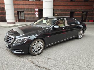 2016 Mercedes-Benz Maybach S-Класс 500 I (X222), чёрный, 5400000 рублей, вид 1