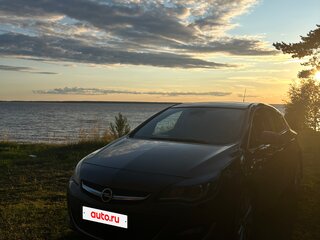 2013 Opel Astra J Рестайлинг, серый, 560000 рублей, вид 2