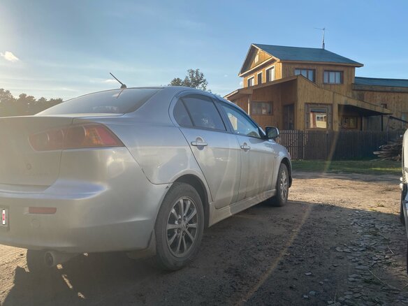 2007 Mitsubishi Lancer X, серый, 375000 рублей - вид 4