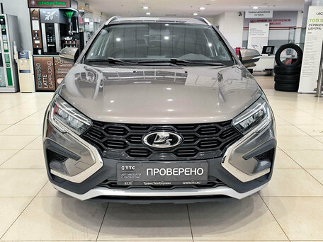 2025 Lada (ВАЗ) Vesta SW Cross I Рестайлинг (NG), коричневый, 1550000 рублей, вид 2