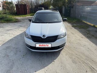 2018 Skoda Rapid I Рестайлинг, белый, 1200000 рублей, вид 1