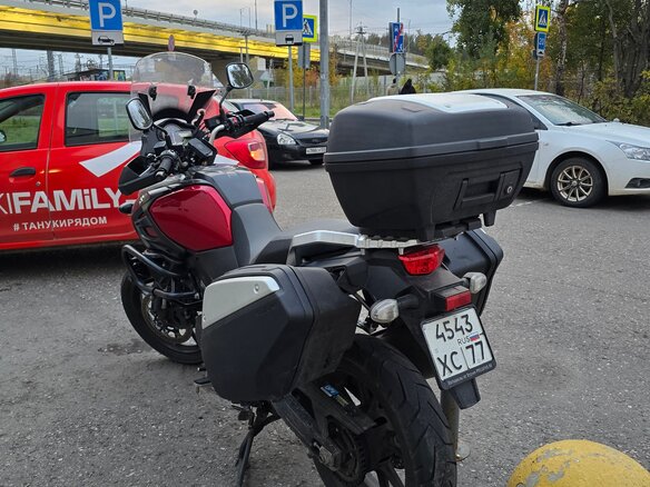 2014 Suzuki V-Strom 1000, красный, 760000 рублей - вид 16