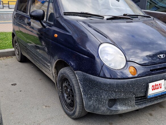2007 Daewoo Matiz I Рестайлинг, чёрный, 90000 рублей - вид 2