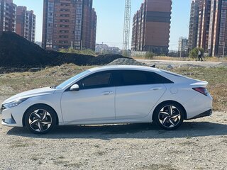2022 Hyundai Elantra VII (CN7), белый, 1850000 рублей, вид 4