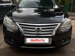 2015 Nissan Sentra VII (B17), чёрный, 780000 рублей, вид 2