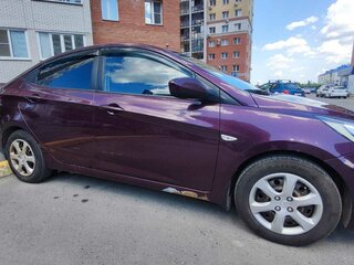2012 Hyundai Solaris I, фиолетовый, 795000 рублей, вид 5