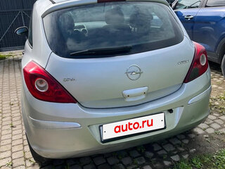 2008 Opel Corsa D, серебристый, 339000 рублей, вид 3