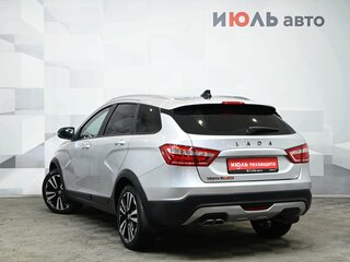 2021 Lada (ВАЗ) Vesta SW Cross I, серебристый, 1050000 рублей, вид 4