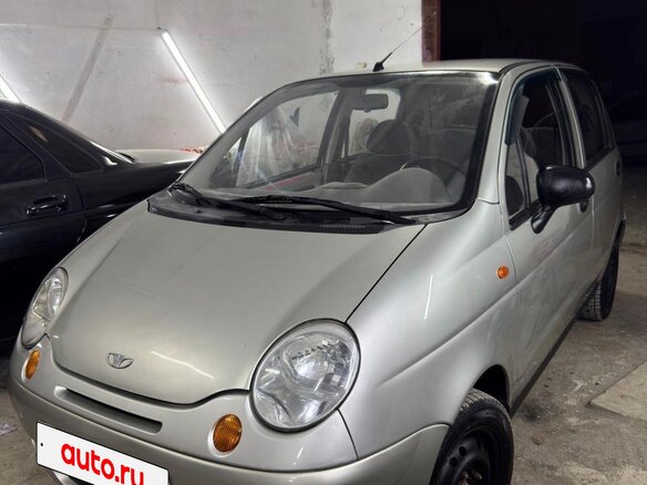 2009 Daewoo Matiz I Рестайлинг, серебристый - вид 2