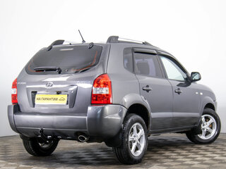 2007 Hyundai Tucson I, серый, 629000 рублей, вид 4