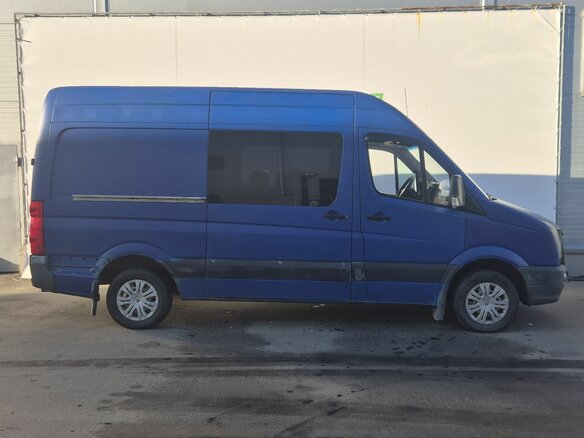 2008 Volkswagen Crafter, синий, 665000 рублей - вид 3