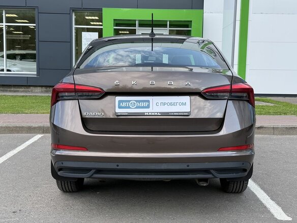2020 Skoda Rapid II, коричневый - вид 5