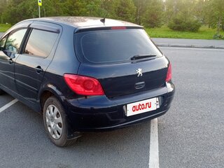 2006 Peugeot 307 I Рестайлинг, синий, 220000 рублей, вид 4