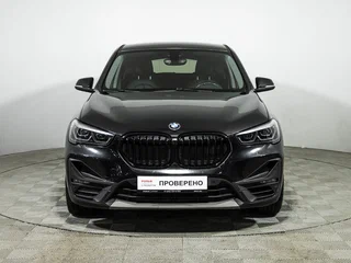 2021 BMW X1 20i xDrive II (F48) Рестайлинг, чёрный, 2869777 рублей, вид 2