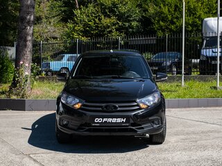 2021 Lada (ВАЗ) Granta I Рестайлинг, чёрный, 770000 рублей, вид 3