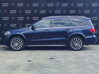 2017 Mercedes-Benz GLS 400 I (X166), синий, 3600000 рублей, вид 3