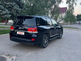 2019 Toyota Land Cruiser 200 Series Рестайлинг 2, чёрный, 7400000 рублей, вид 5
