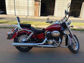 2002 Honda VT 750, красный, 385000 рублей, вид 2