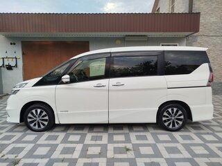 2018 Nissan Serena S-Hybrid V (C27), белый, 1780000 рублей, вид 2