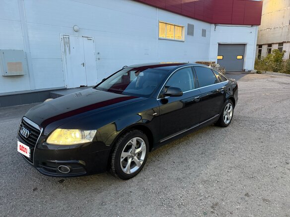 2011 Audi A6 III (C6) Рестайлинг, чёрный, 1960000 рублей