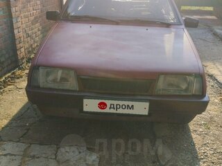 1993 Lada (ВАЗ) 2109, пурпурный, 40000 рублей, вид 1