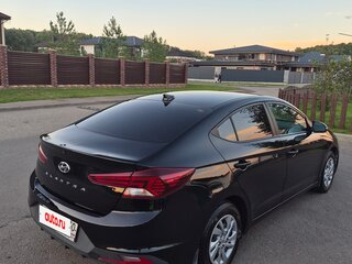 2019 Hyundai Elantra VI (AD) Рестайлинг, чёрный, 1200000 рублей, вид 3