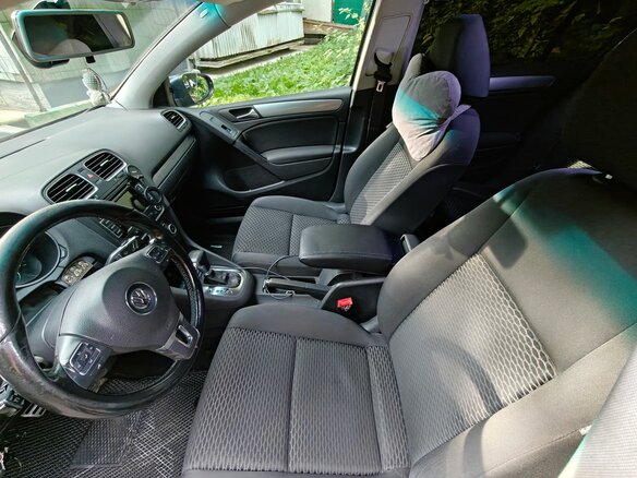 2010 Volkswagen Golf VI, синий, 650000 рублей - вид 6