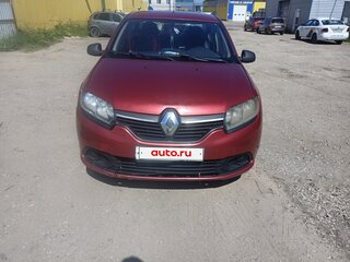 2017 Renault Logan II, красный, 190000 рублей, вид 1